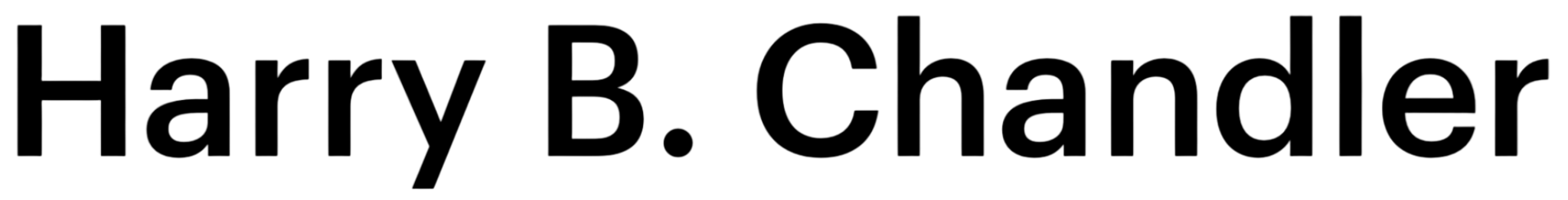 Harry.B.Chandler