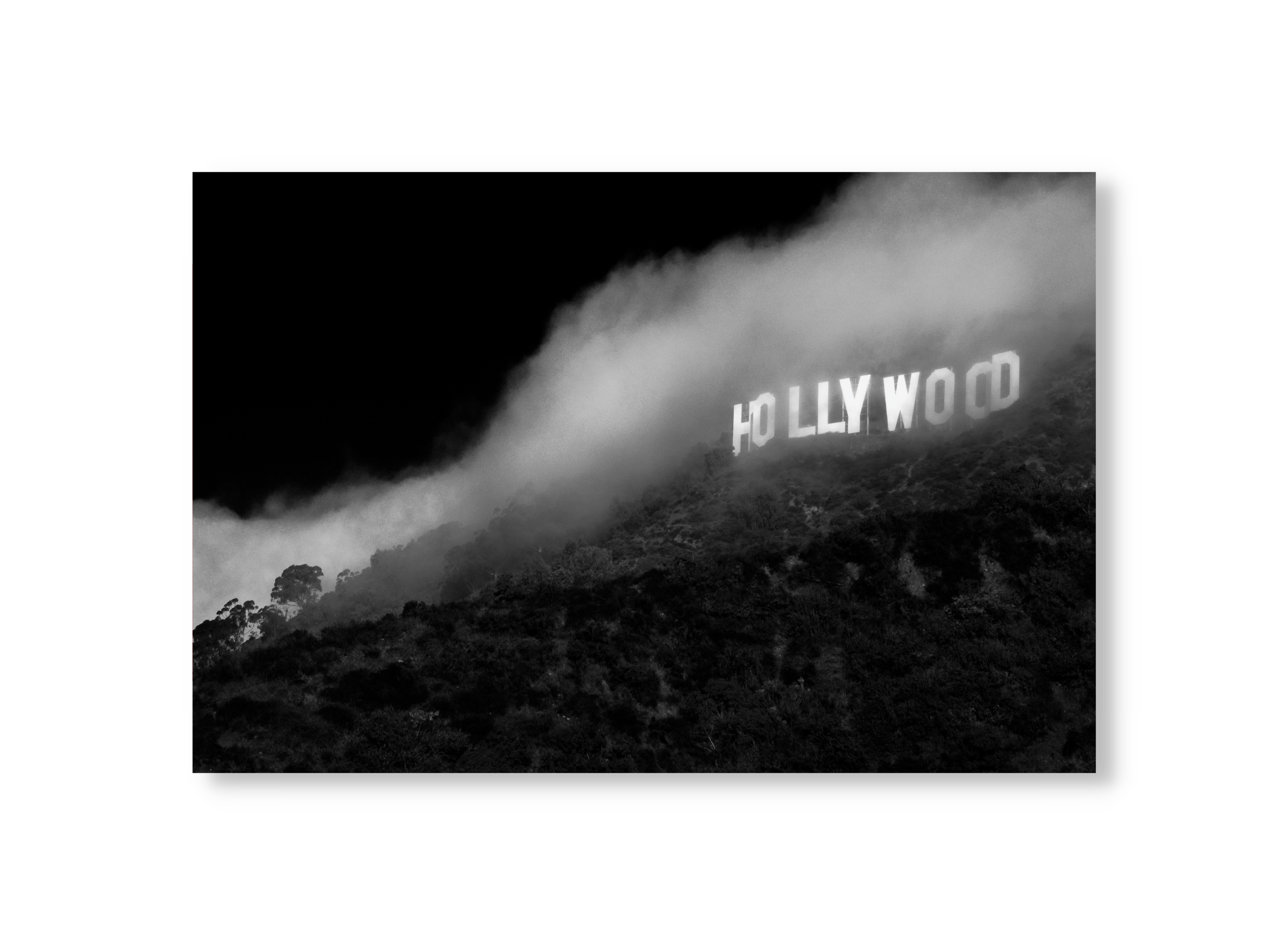 Hollywood Sign in Fog