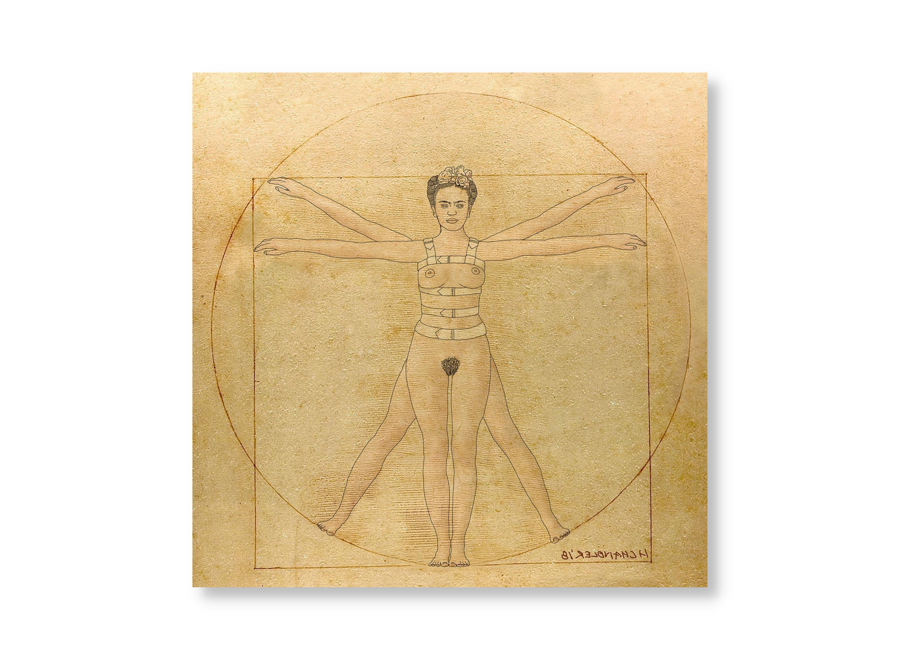 Vitruvian Frida